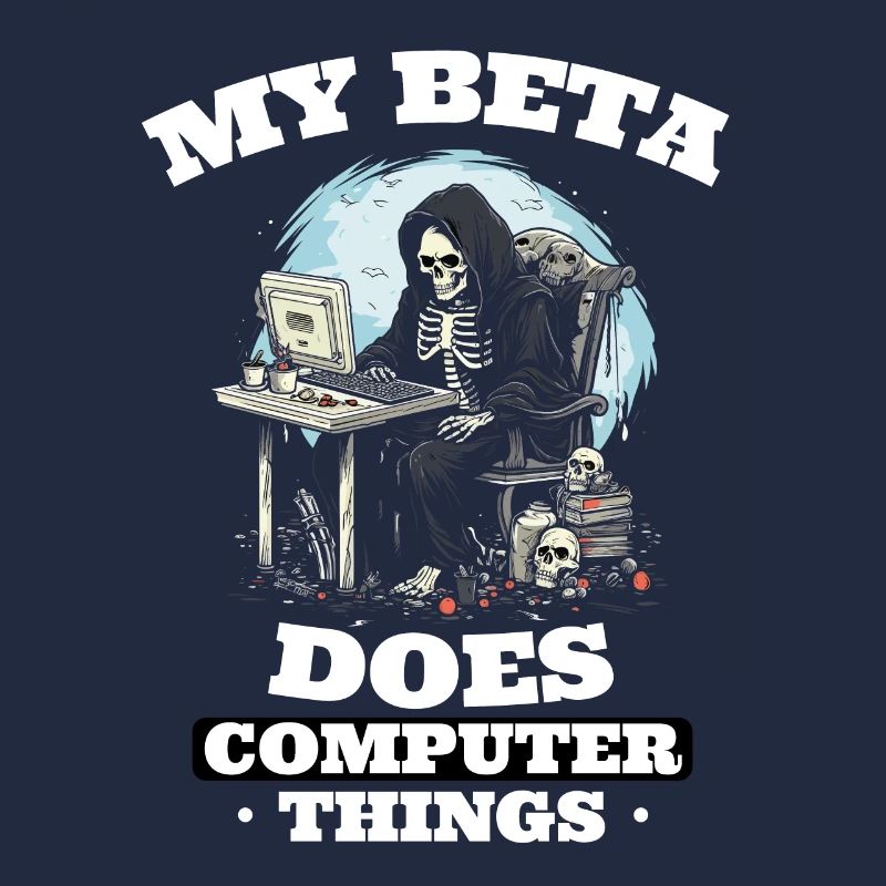 Mein Beta macht Computerdinge Programmierer