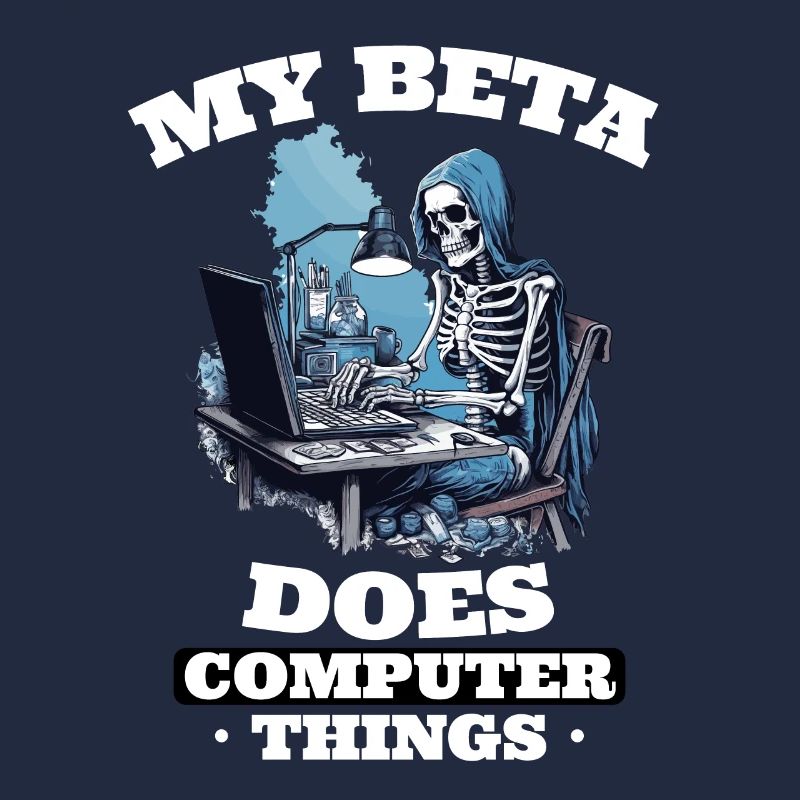 Mein Beta macht Computerdinge Programmierer