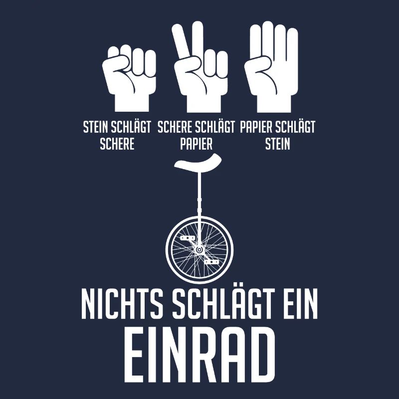 Kunstrad Fahrrad Einrad
