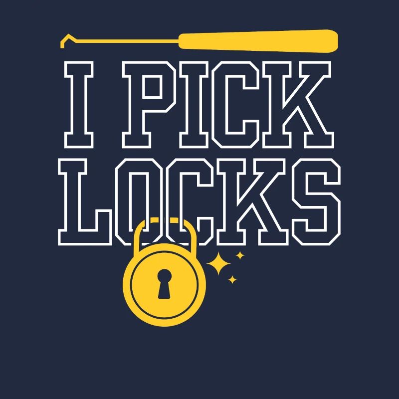 I Pick Locks Lock Picking Knacker Lock