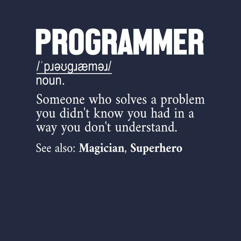 Programmer Definition Softwareentwickler Coder