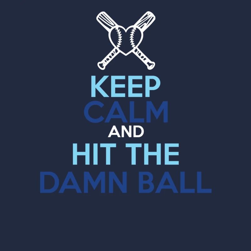 keep calm baseball
