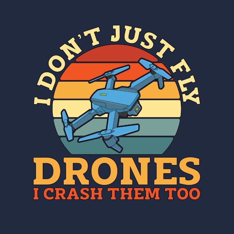 Course de drones Je ne fais pas que voler Retro Drone Fpv Race