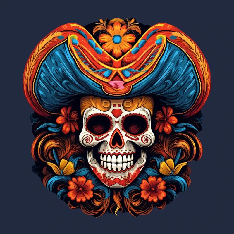 Cinco de Mayo Skull