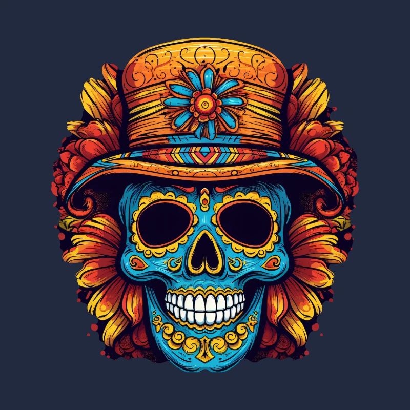 Cinco de Mayo Skull