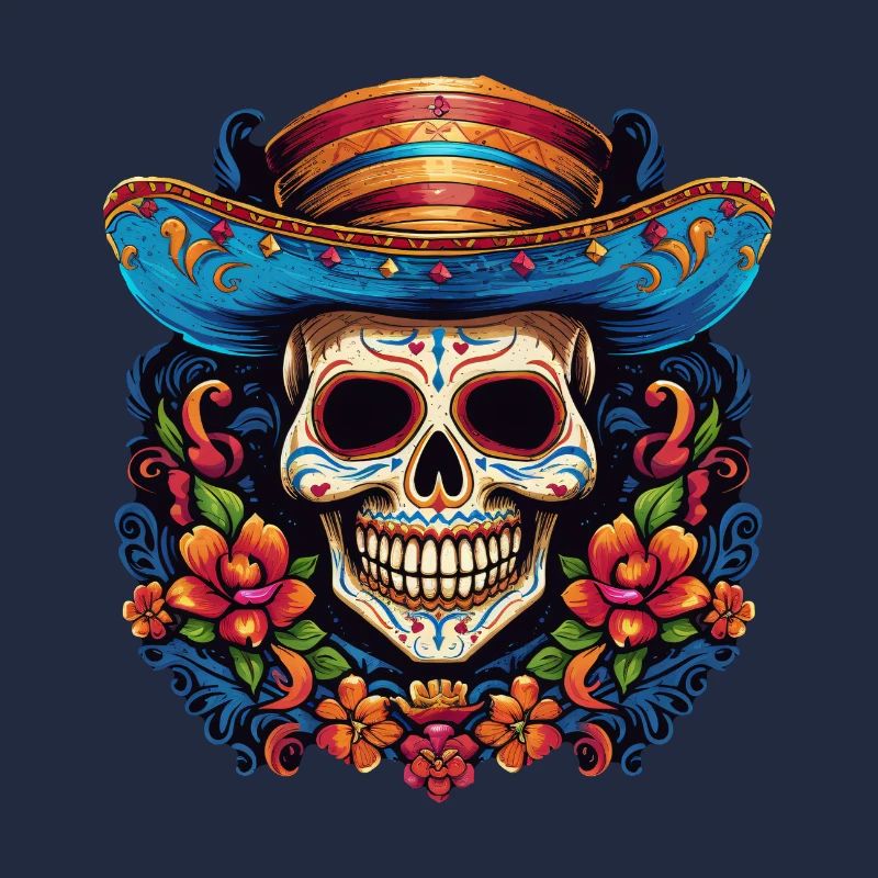 Cinco de Mayo Skull