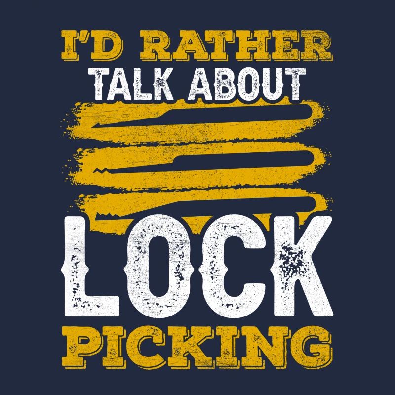 I'd rather talk about lock picking