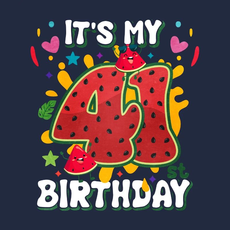 41e anniversaire Pastèque