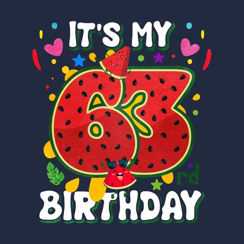 63e anniversaire Pastèque