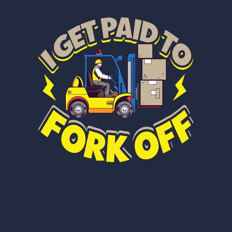 Gabelstaplerfahrer Lager Gabelstapler