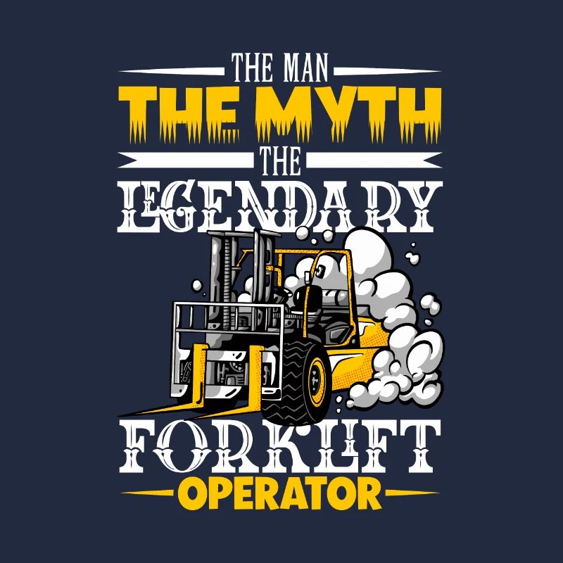 Gabelstaplerfahrer Lager Gabelstapler