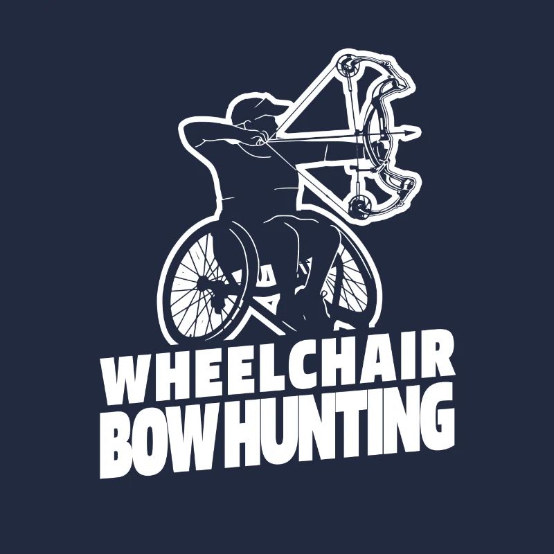 Bogenjagd Bogenjäger Rollstuhl