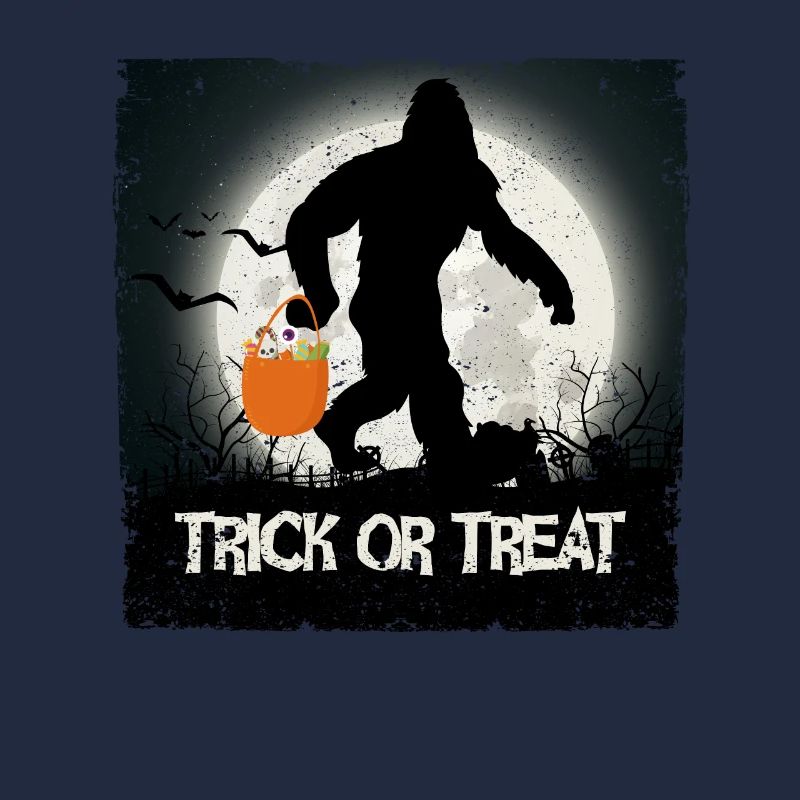 Lustige Halloween Bigfoot Trick oder behandeln