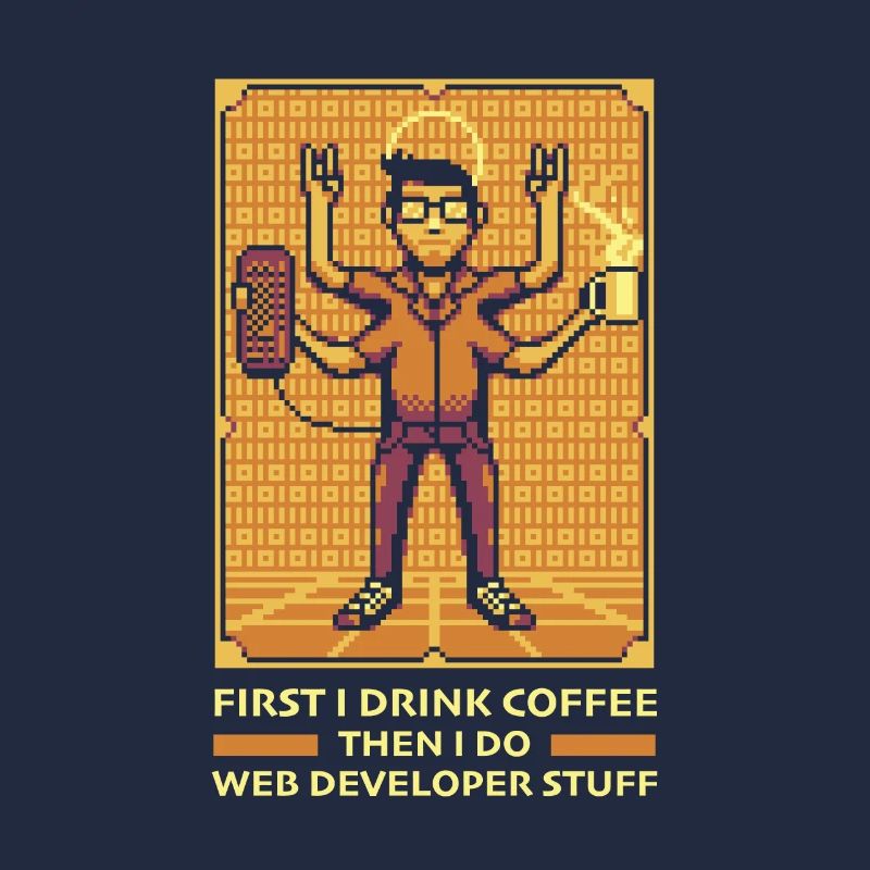 Web Entwickler Webdeveloper Kaffee