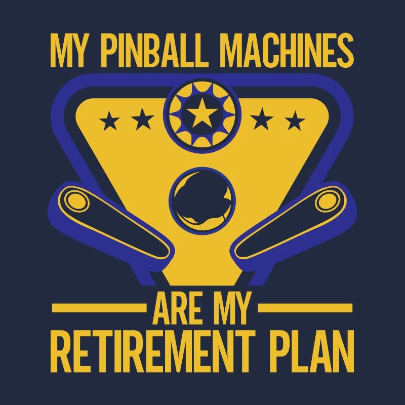 Mon plan de retraite Pinball Machines Jeu d’arcade