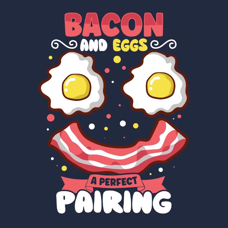 Drôle de poitrine rapide menu bacon commencer la matinée