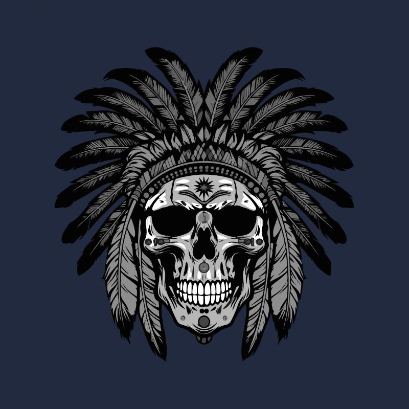 Chef indien Apache Skull