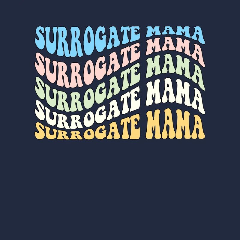 Surrogacy Surrogate Mama Retro IVF Mom Pregnancy
