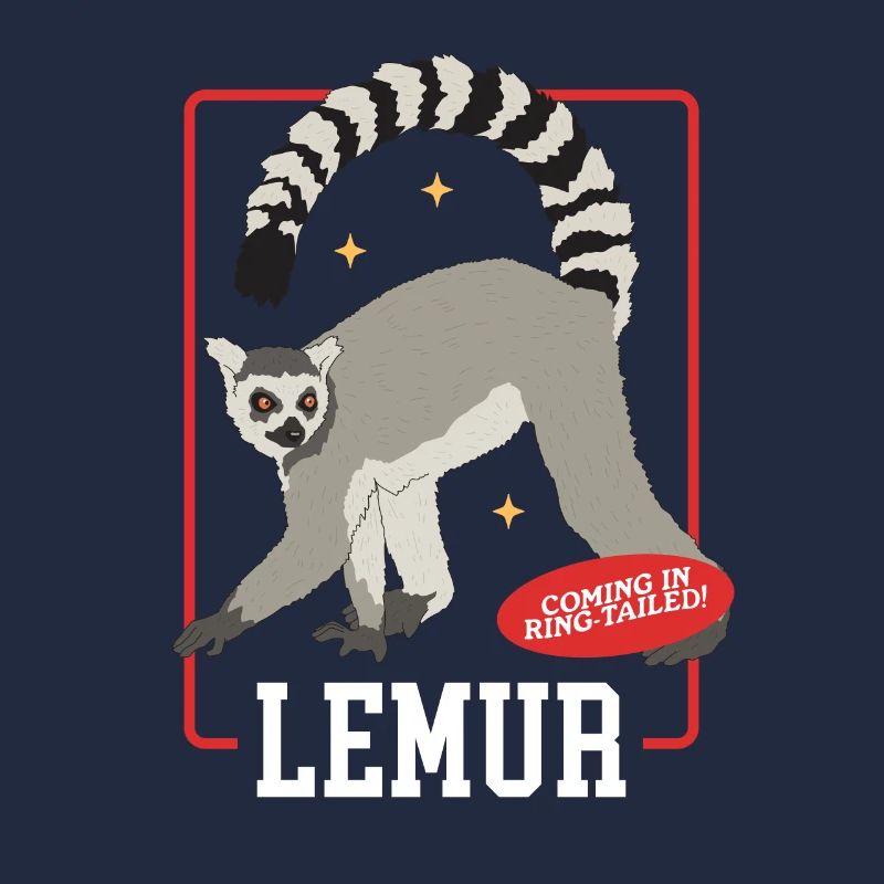 Lemurs Ring-tailed lemur Ringtail Lemure Gift