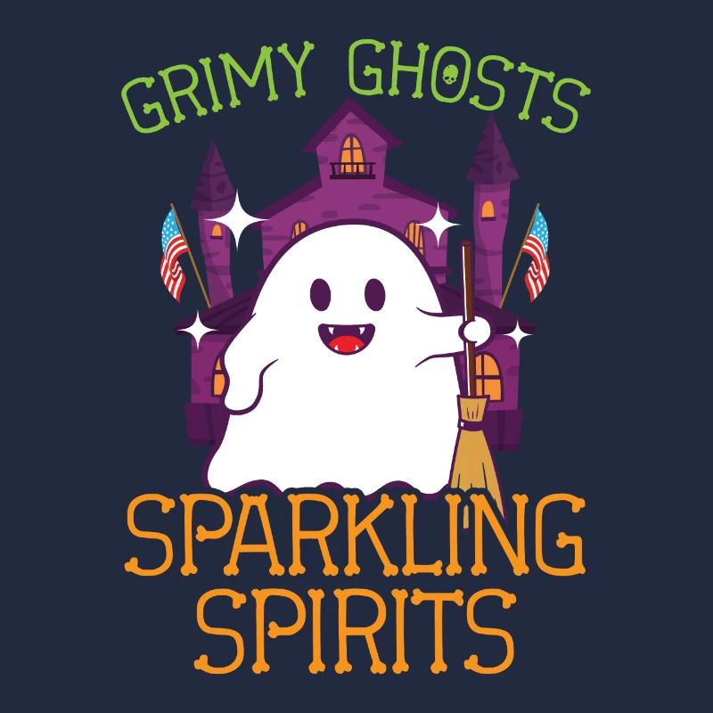 Grim ghosts, sparkling ghosts, janitors