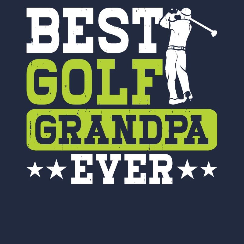 Golf Golfer Opa
