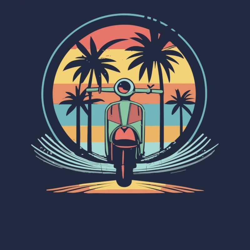 Scooter Motorroller Mofa Moped Roller