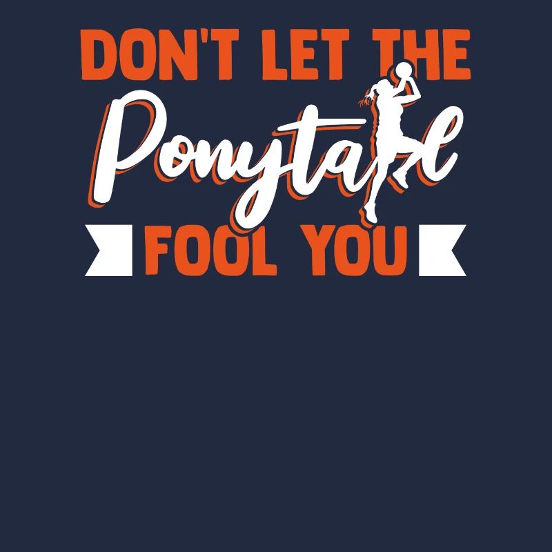 Ne laissez pas la queue de cheval vous tromper basketteur