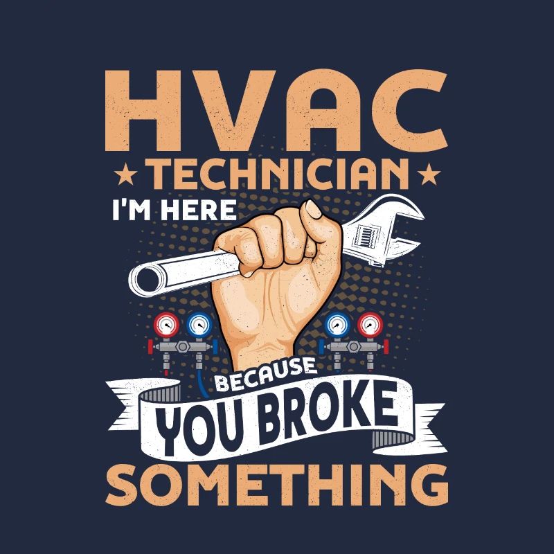 HVAC Technician I'm Here Installer AC Tech