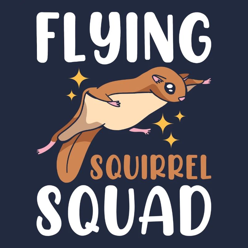 Fliegende Eichhörnchen-Truppe