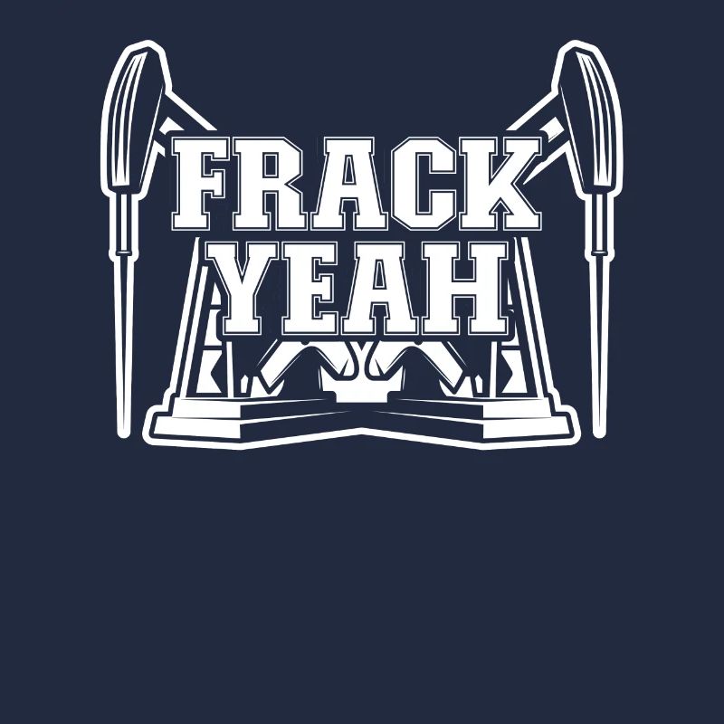 Ölfeld Bohrinsel Fracking