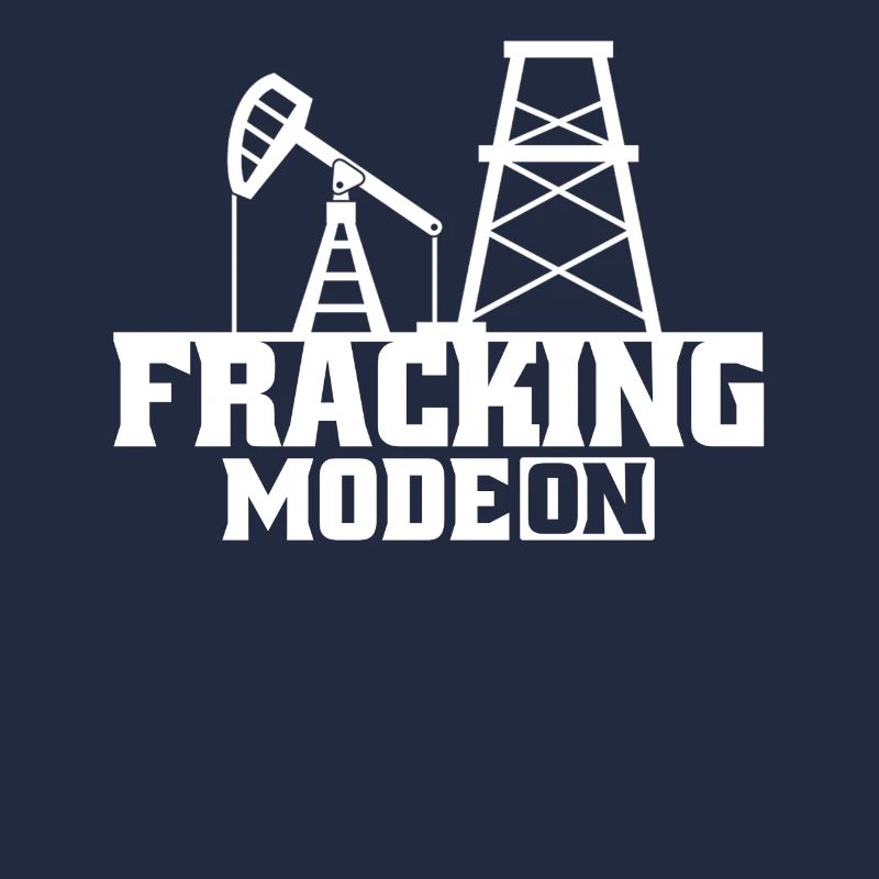 Ölfeld Bohrinsel Fracking