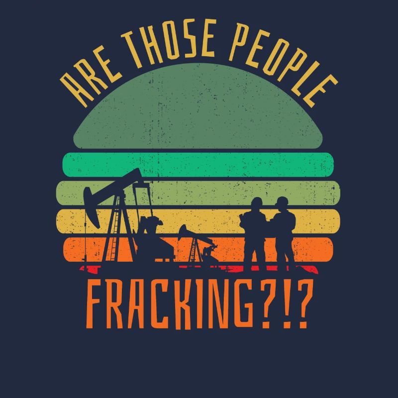 Ölfeld Bohrinsel Fracking