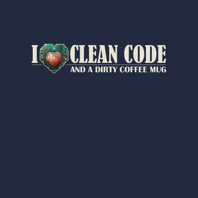 Tasse à café I Love Clean Code and Dirty Devs Who