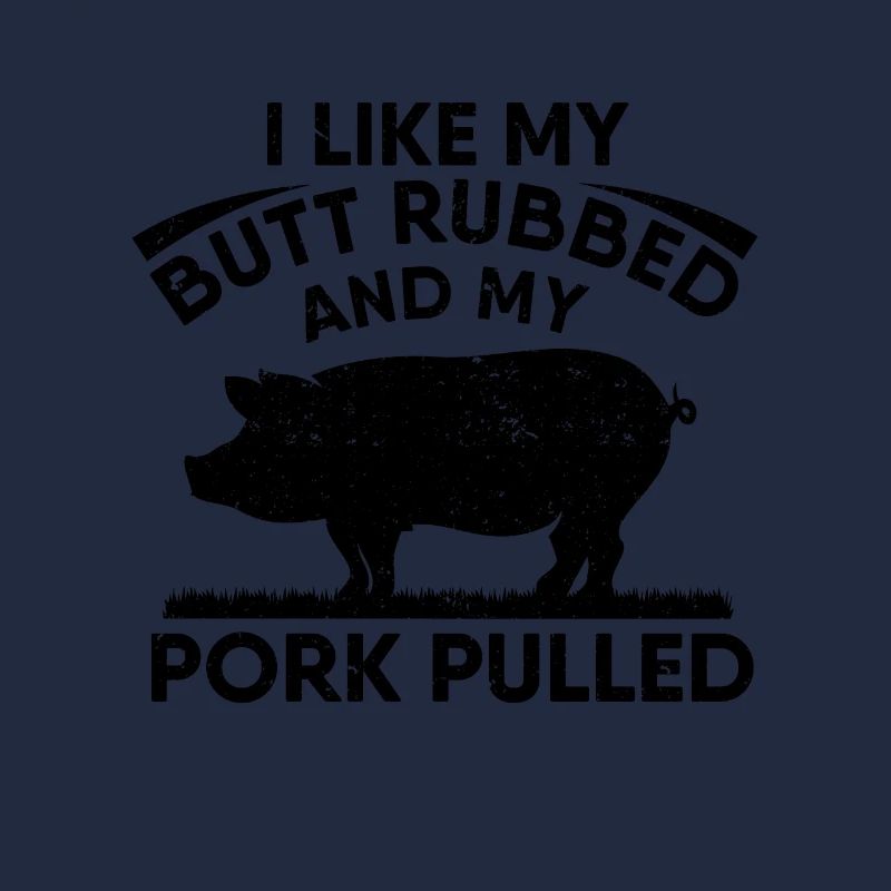 BBQ Pulled Pork Schwein Grill