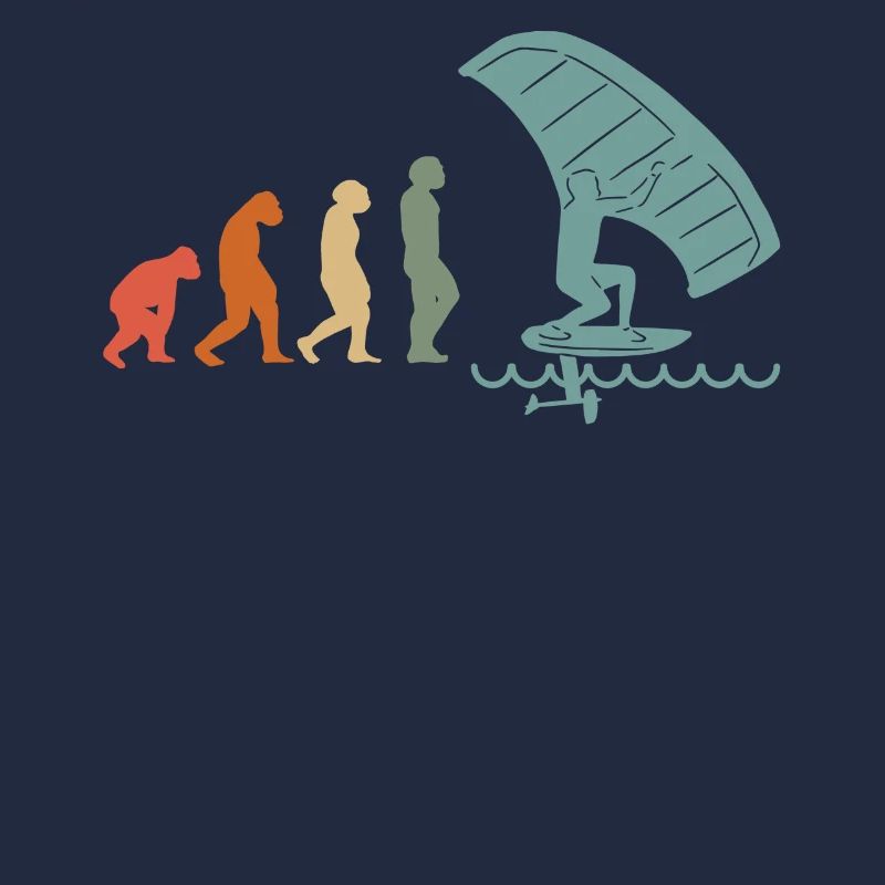 Wingfoil Surfer Wingfoiling Hydrofoil Evolution