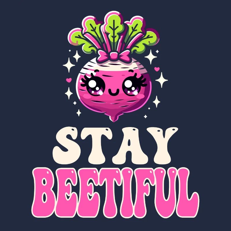 Beetroot Love - Stay Beetiful Kawaii Beets Pun