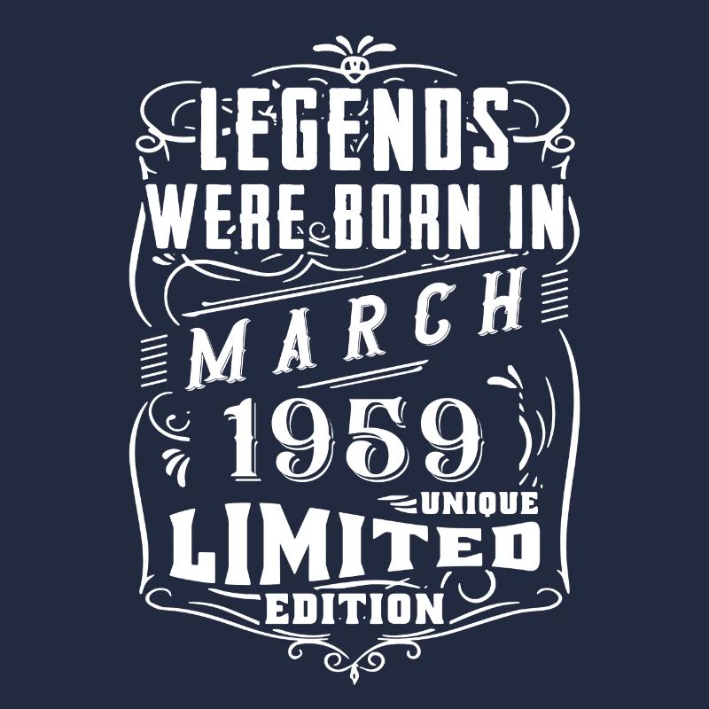 Anniversaire Mars 1959 Année Édition Limitée