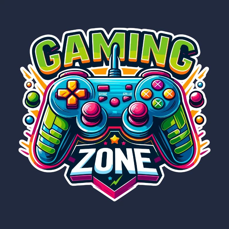 Gaming Zone - Controller Illustration