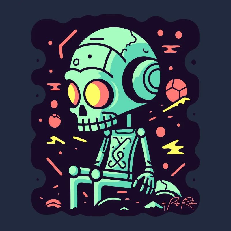 Robots de dessins animés dans l’espace : repenser