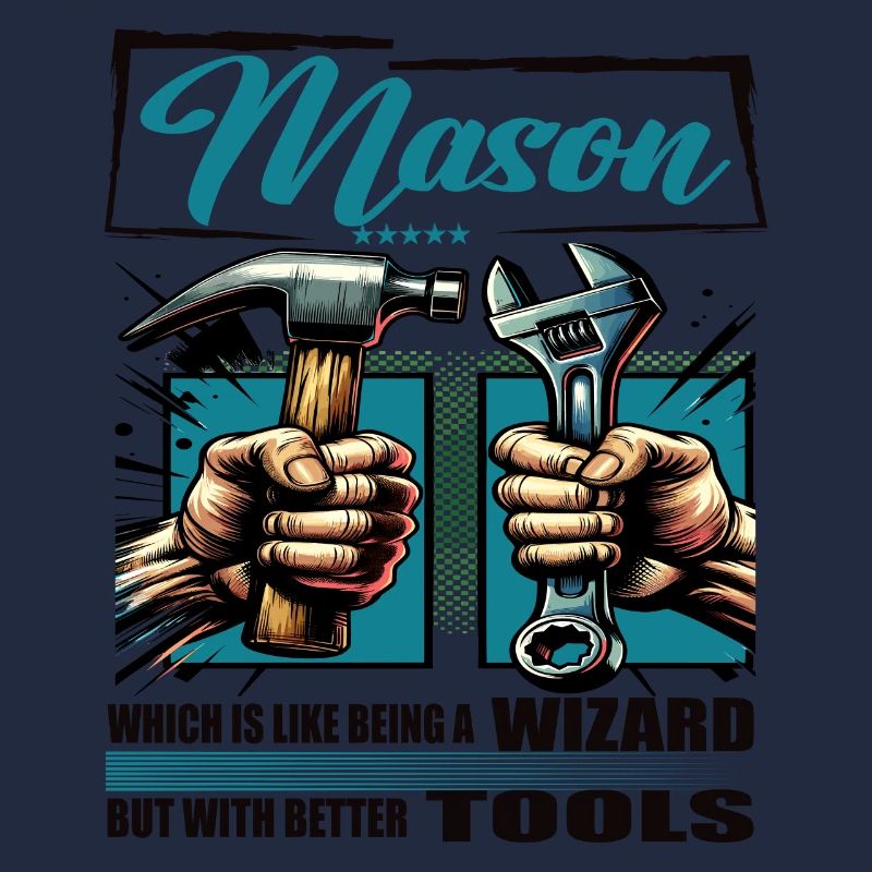 Mason Profession Saying Worker
