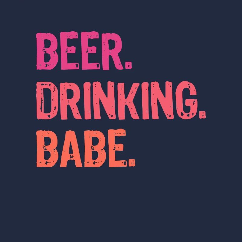 BEER DRINKING BABE Funny Bonfire Campfire