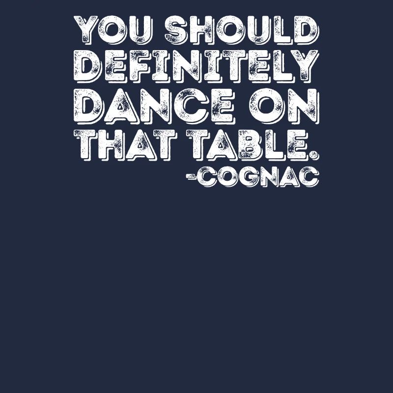 Vous devriez absolument danser sur cette table Cognac