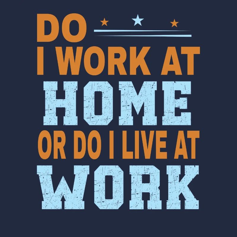 Arbeite Ich Zu Hause Oder Lebe Ich Bei Der Arbeit