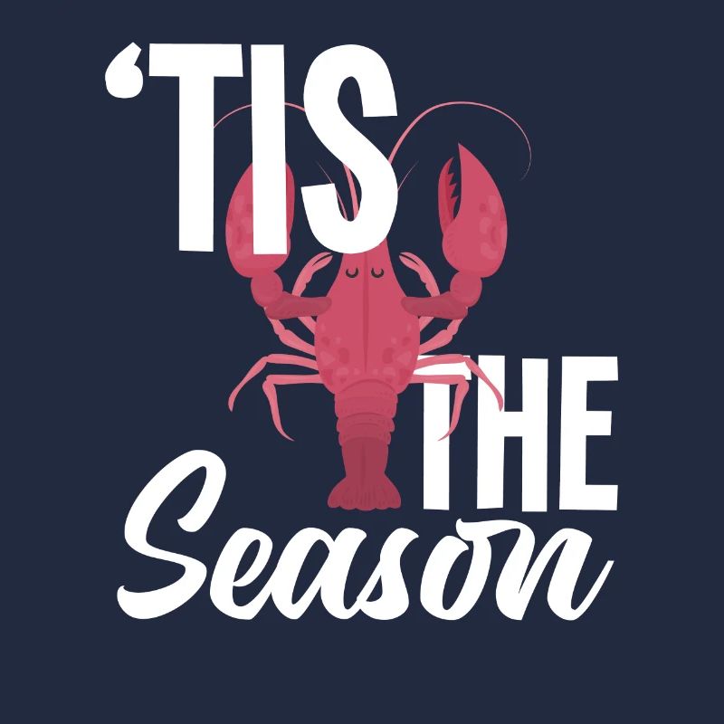 Langusten Saison Spruch Geschenk