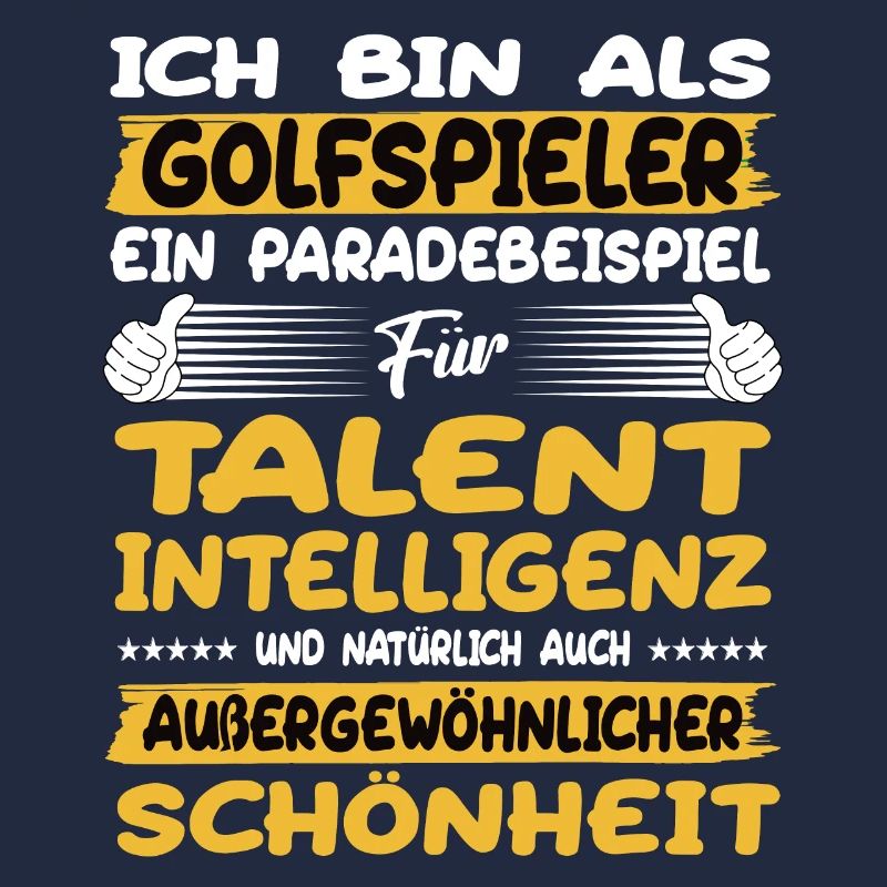 Golfspieler ein Paradebeispiel Golf
