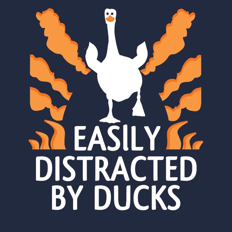 Duck distracted