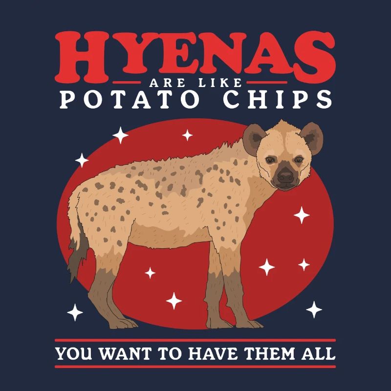 Hyäne Hyänen Tüpfelhyäne Geschenk