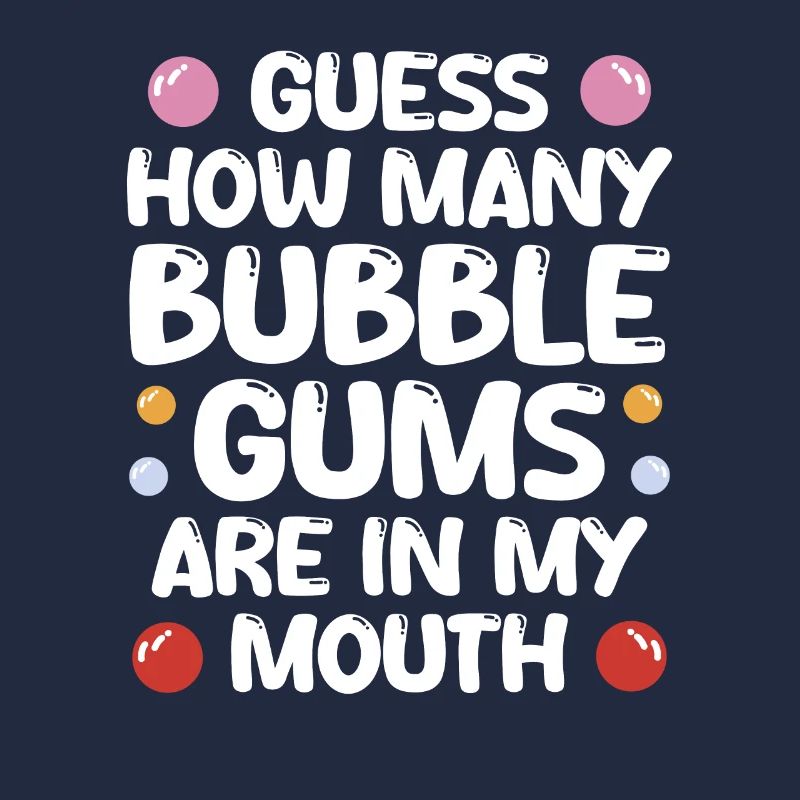 Des chewing-gums dans ma bouche