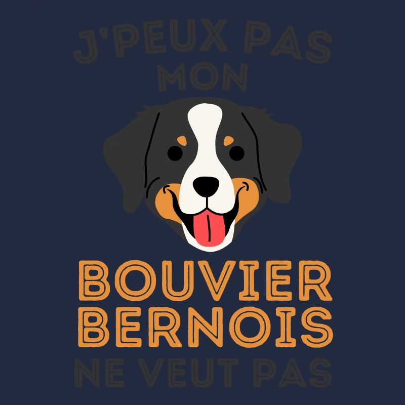 Chien de race bouvier bernois