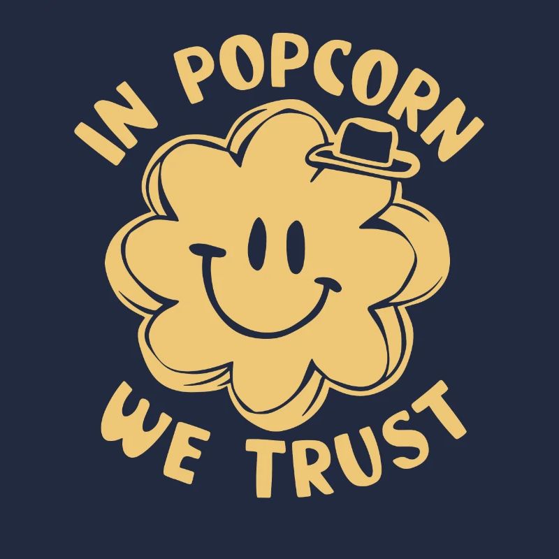 Lustiger Popcorn-spruch, Binge-watching-popcorn